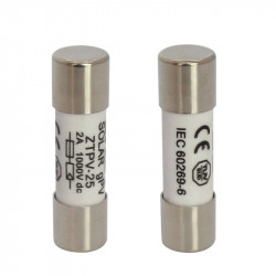 DC pojistky 10x38 mm pro fotovoltaický systém