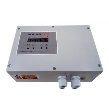 SolarEco OPL 9AC MPPT displej PUIT regulátor pro fotovoltaický ohřev vody