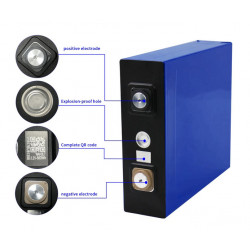 Baterie LiFePO4 3.2V - 135 Ah - detail čela článku