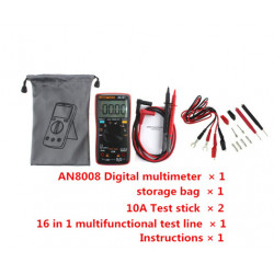 Digitální mutimetr spříslušenstvím