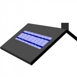 Konstrukce pro šikmou střechu s taškovou krytinou - 1x8 - 4,2m