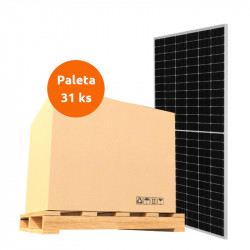 Paleta (31 ks) - Solární panel Ja Solar 460W MONO stříbrný rám