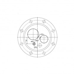 Náhradní příruba a těsnění pro bojlery OKCE 2/2kW