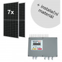 Set pro fotovoltaický ohřev vody se 7 panely Ja Solar 460 - FVE 3,2 kWp