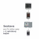 Sestava pro fotovoltaický ohřev vody NZÚ light pro 2spirálový bojler