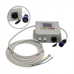 MPPT regulátor DZD1.x Mini  AC 2,5kW pro FV ohřev vody - s dotykovým displejem