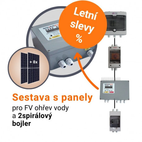 SolarEco - panely a MPPT regulátor DZD1.X AC 3kW