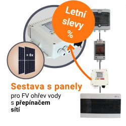SolarEco - panely a MPPT regulátor DZD1.X Mini AC 2.5kW