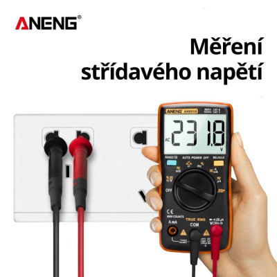 Multimetr - digitální ANENG AN8008