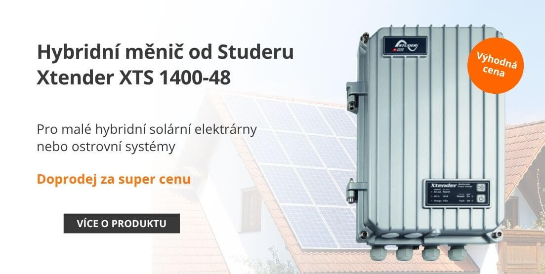 Hybridní meniče Studer Innotec